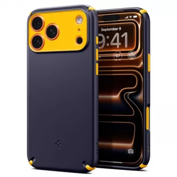 Spigen Nano Pop Hybrid Mag capa para Apple iPhone 17 Pro - Blueberry Navy
