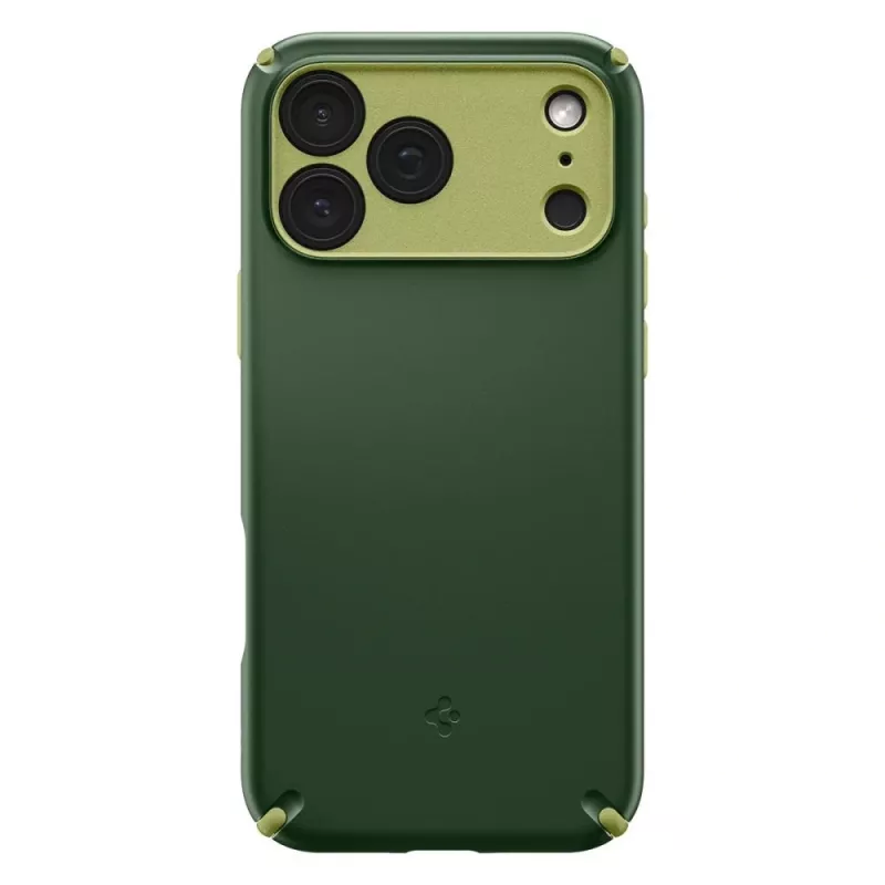 SPIGEN Nano Pop Hybrid Mag capa MagSafe para Apple iPhone 17 Pro, Avocado Green