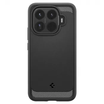 Spigen Rugged Armor capa para Xiaomi 15T Pro, preto mate