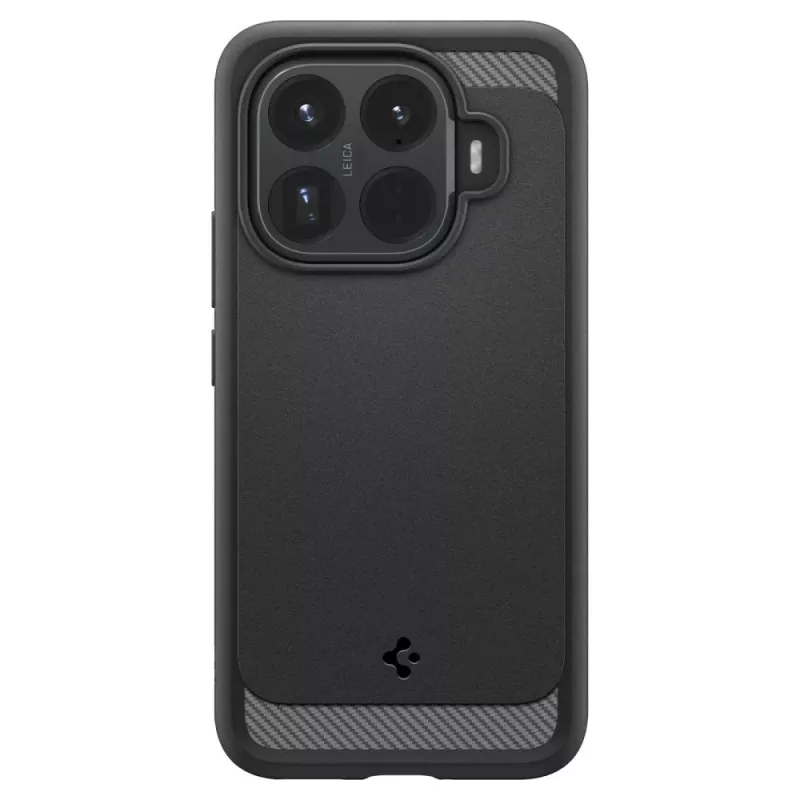 Spigen Rugged Armor Capa para Xiaomi 15T Pro, preta mate