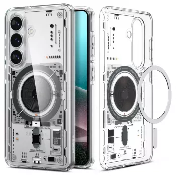 Spigen Ultra Hybrid Mag MagSafe capa para Samsung Galaxy S26+ Neo One - Transparente