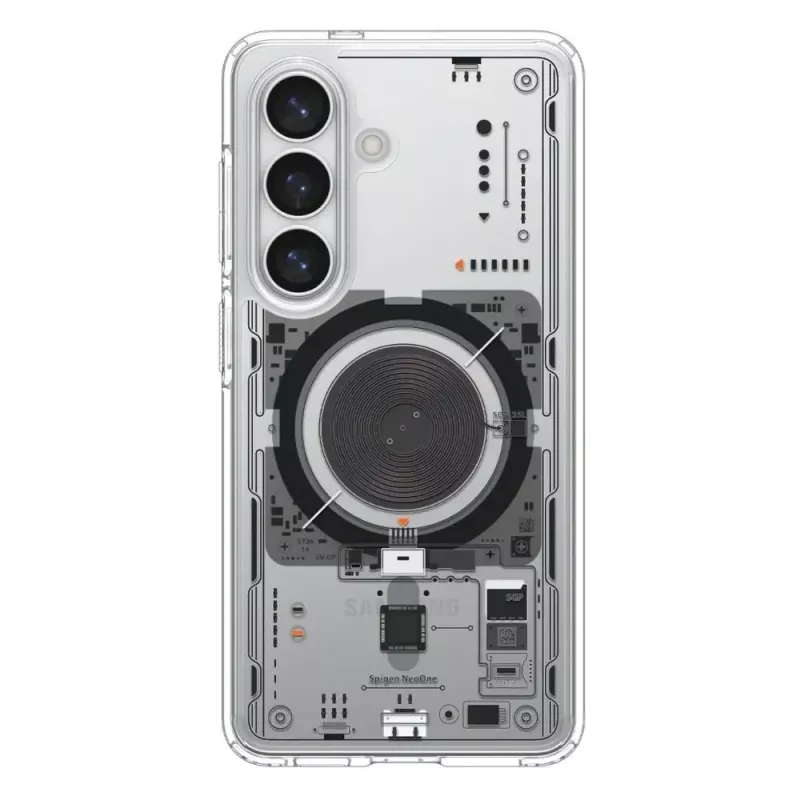 Spigen Ultra Hybrid Mag MagSafe capa para Samsung Galaxy S26+ Neo One - Transparente