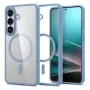 Spigen Ultra Hybrid Mag MagSafe capa para Samsung Galaxy S26+ - Crystal Clear Blue