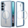 Spigen Ultra Hybrid Mag MagSafe capa para Samsung Galaxy S26+ - Crystal Clear Blue