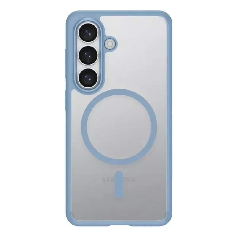 Spigen Ultra Hybrid Mag MagSafe capa para Samsung Galaxy S26+ - Crystal Clear Blue