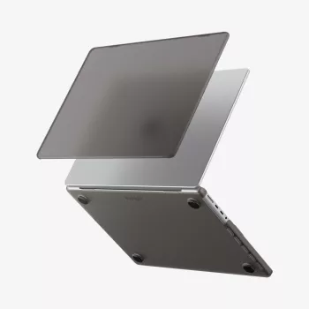 Spigen AirSkin capa rígida MacBook Pro 16 M1-M5 / M5 Pro / M5 Pro Max 2021-2026 Frost Black