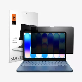 Spigen Safe View filtro de privacidade para MacBook Neo 13 (2026)