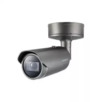 Hanwha Techwin XNO-9082R câmara de segurança IP bullet 8MP 4K com objetiva varifocal motorizada, IR 50m, IP66, IK10, PoE