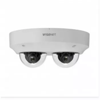 HANWHA VISION PNM-C12083RVD Câmara de Rede Multidirecional IR Dome, Dia/Noite, 3,54-6,69 mm, 2x 3328x1872, WDR, IP66, IK10