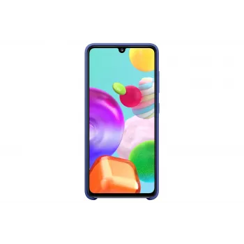 Samsung Galaxy A41 Capa de Silicone Azul
