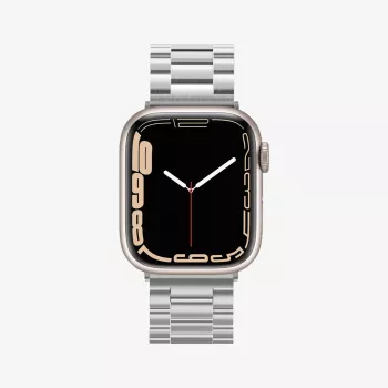 Spigen Modern Fit Link Bracelet para Apple Watch 42/44/45/49mm - Prateado
