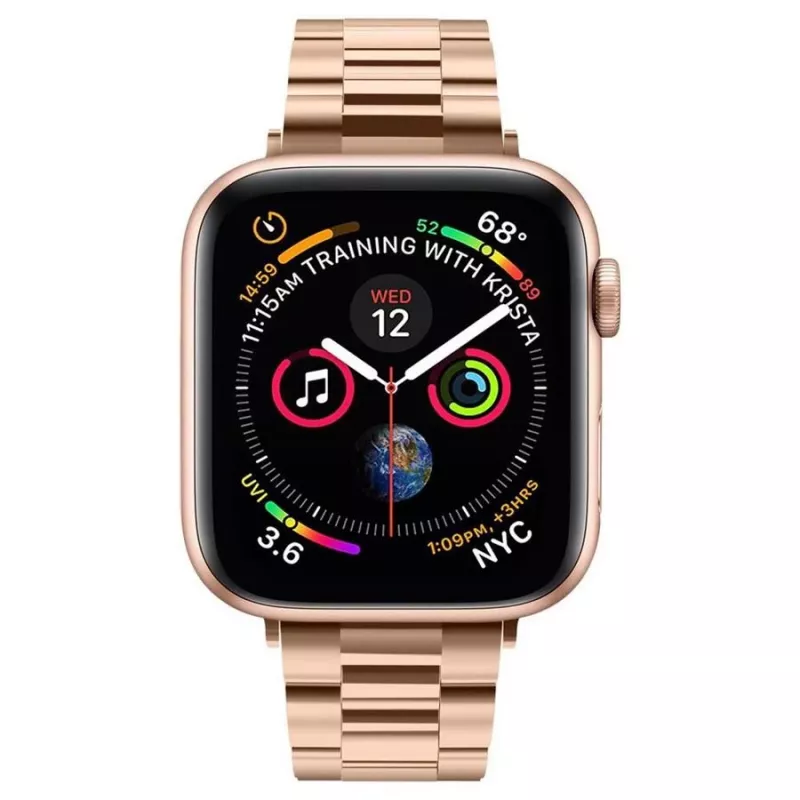 Spigen Modern Fit Band para Apple Watch 4 / 5 / 6 / 7 / 8 / SE (38 / 40 / 41 mm) Rosegold