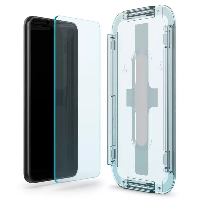 Spigen Glas.tR EZ Fit Protetor de Ecrã em Vidro Temperado Pack de 2 para Samsung Galaxy S22