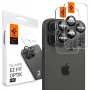 Spigen Optik.TR EZ Fit Protetor de Câmara Pack de 2 para iPhone 14 Pro / 14 Pro Max - Preto