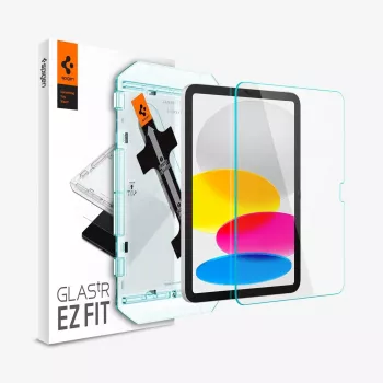Spigen Glas.tR EZ Fit Película Protetora de Ecrã para Apple iPad 10,9 polegadas (10.ª Geração, 2022) - Vidro Temperado