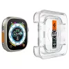 Spigen Glas.tR EZ Fit Protetor de Ecrã em Vidro Temperado para Apple Watch Ultra (49mm) - Pack de 2 - Transparente