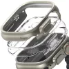 Ringke Slim Pack de 2 Apple Watch Ultra (49 mm) Transparente e Cinzento Titânio