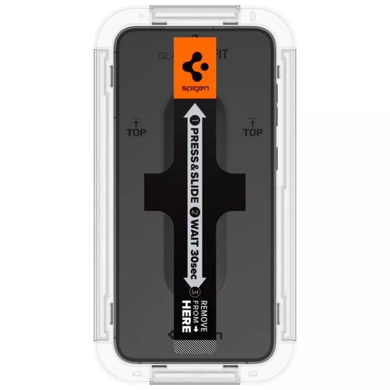 Spigen Glas.tR EZ Fit Película de Vidro Temperado para Samsung Galaxy S23 (pack de 2) Transparente