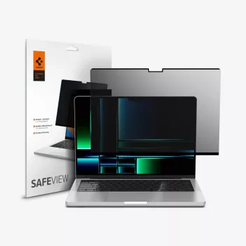 Spigen Safe View Filtro de Privacidade para MacBook Pro 14 polegadas (2021-2026)