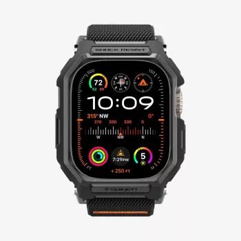 SPIGEN Lite Fit Pro Apple Watch Ultra 1 / 2 / 3 (49 mm) Preto Mate