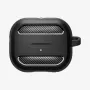 Spigen Rugged Armor Capa para Samsung Galaxy Buds 3 / Buds 3 Pro - Preto Mate