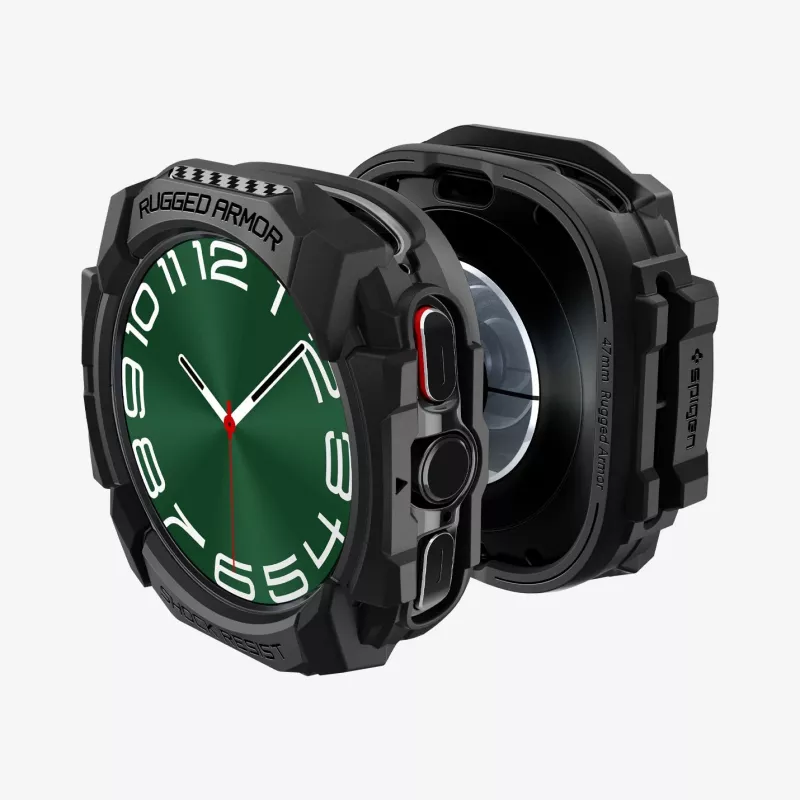 Spigen Rugged Armor Samsung Galaxy Watch Ultra (47mm) Preto Mate