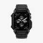 SPIGEN Rugged Armor Pro Apple Watch 10/11 (42 mm) Capa Preto Mate com Bracelete Integrada