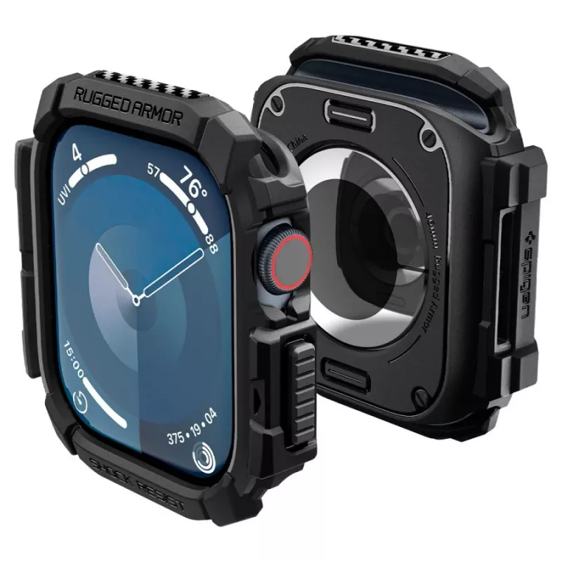 SPIGEN Rugged Armor Apple Watch 10 / 11 (46 mm) Preto Mate
