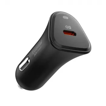 Carregador de carro SPIGEN ESSENTIAL EV301 1-PORT 30W preto