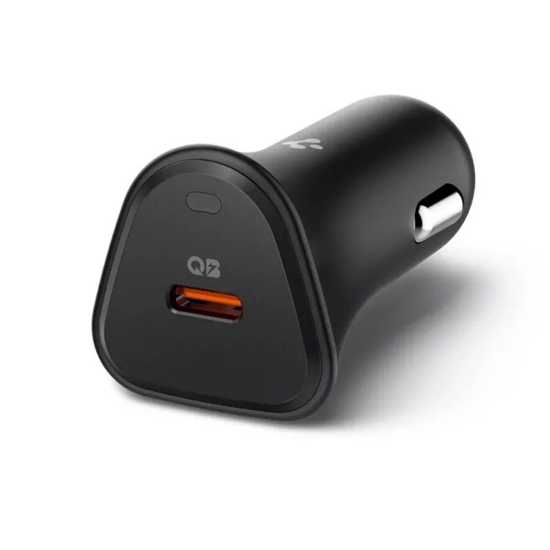 Carregador de carro SPIGEN ESSENTIAL EV301 1-PORT 30W preto