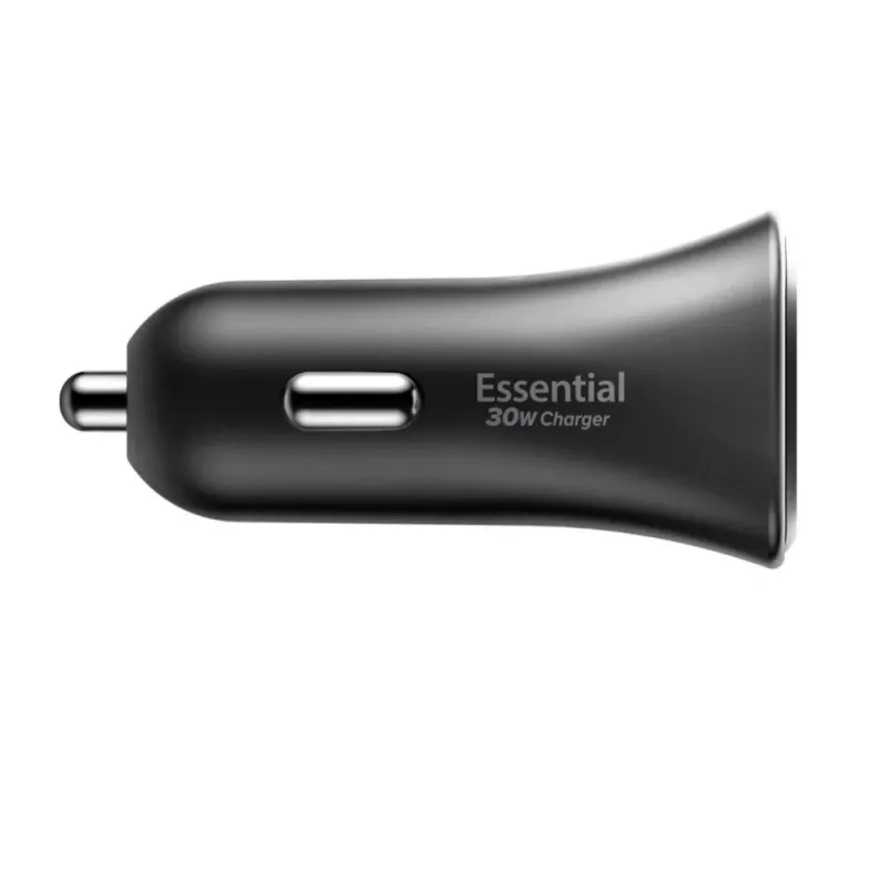 Carregador de carro SPIGEN ESSENTIAL EV301 1-PORT 30W preto