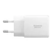 Carregador de rede SPIGEN ESSENTIAL EE202EU 2-PORT 20W branco