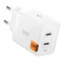 SPIGEN ESSENTIAL EE472EU Carregador de Rede 2 Portas 47W Branco