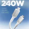 SPIGEN Essential cabo USB-C para USB-C 240W 120cm branco