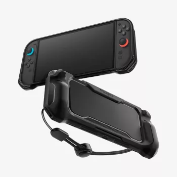 Spigen Rugged Armor capa para Nintendo Switch 2 preto mate