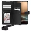 SPIGEN Wallet S capa para Samsung Galaxy S25+ Plus preto