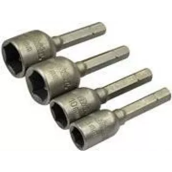 Conjunto de chaves de caixa Makita B-57554, 4 peças, 8/10/12/13 mm