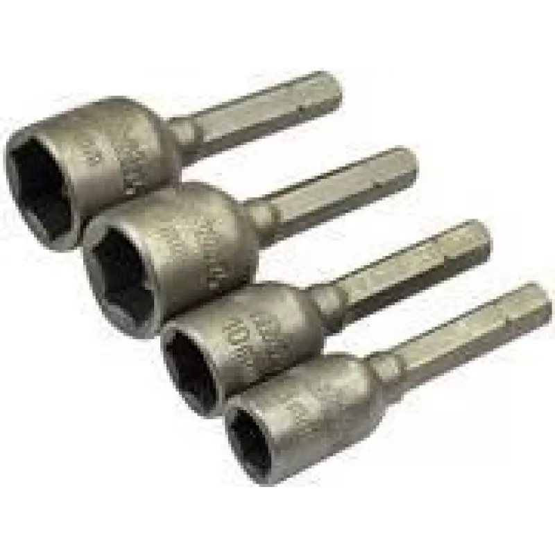 Conjunto de chaves de caixa Makita B-57554, 4 peças, 8/10/12/13 mm