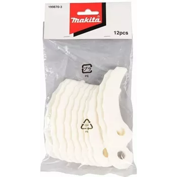 Makita 199870-3 lâminas para aparador, 12 peças, 305 mm, para XGT UR012GZ