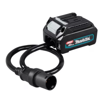 Adaptador de bateria Makita XGT 40V preto