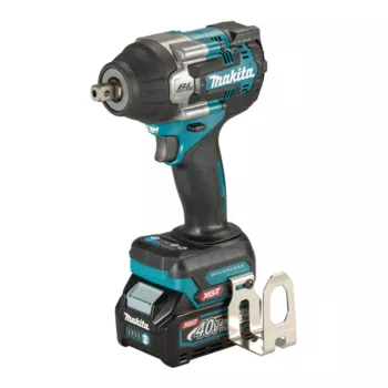 Makita TW008GM201 Chave de impacto a bateria 1/2 polegada encaixe quadrado 1100 Nm 170 mm 2 baterias, carregador incluído
