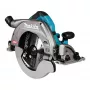 Serra circular manual a bateria Makita XGT HS011GT201 185 mm (7-1/4 polegadas) com 2 baterias, carregador e mala