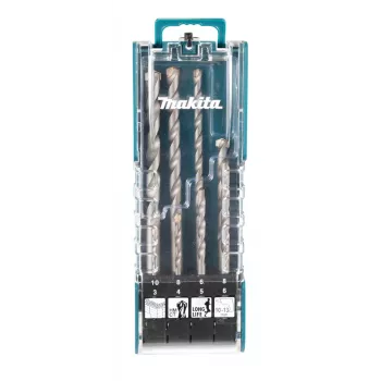 Conjunto de brocas de martelo SDS-Plus Makita E-15861 8 peças, com pastilhas de metal duro