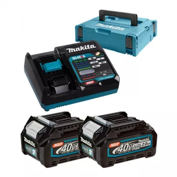 Conjunto de bateria e carregador rápido Makita 191V07-0 18V LXT Li-Ion 2.0Ah