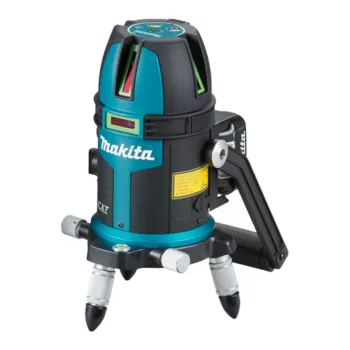 Nível laser de linhas cruzadas verde a bateria Makita SK312GDZ 12V max CXT 3x360°