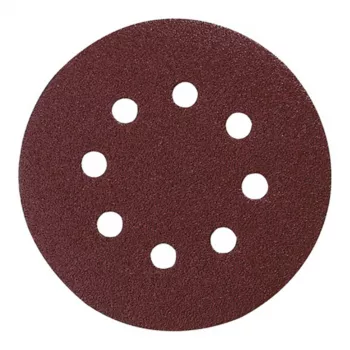 Makita P-43658 Disco de lixar 125mm K100 pack de 50 fecho de velcro 8 furos