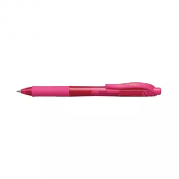 Pentel EnerGel X Caneta de gel líquida retrátil - rosa - 0,7 mm - ambidestra