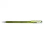 Pentel Hybrid Dual Metallic Caneta de gel - dourada - 1,0 mm - com tampa