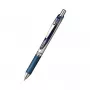 Pentel EnerGel XM Caneta de gel retrátil - tinta azul-escuro - extrafina 0,35 mm - corpo azul-escuro - clipe prateado