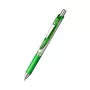 Pentel EnerGel Xm Caneta de gel retrátil - verde - 0,35 mm - detalhes prateados